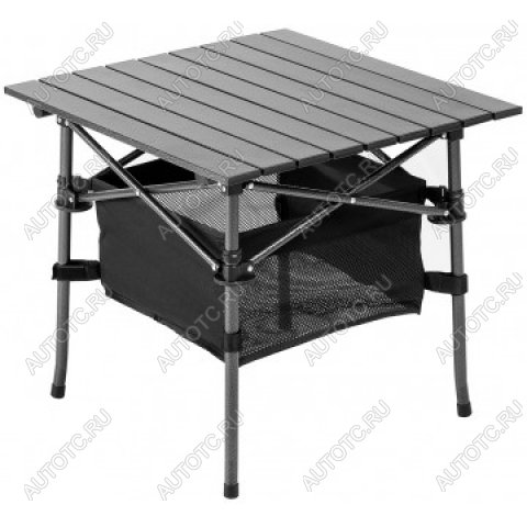 5 419 р. Стол складной Premier 55x55x50см., реечная столешница алюминий, с отделением под посуду PREMIER pr-mc-605  с доставкой в г. Тамбов