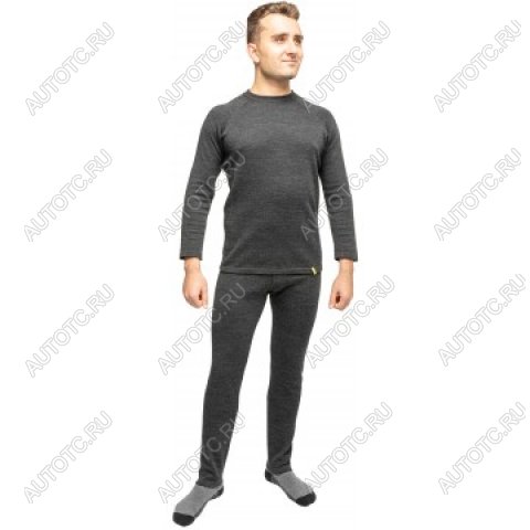 3 529 р. Термобелье комплект Helios Thermo-Merino, цв.темно-серый р.44-46164-168, M HELIOS 144618  с доставкой в г. Тамбов