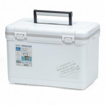 9 359 р. Термобокс SHINWA Holiday Land Cooler 22H белый SHINWA hlc-22h-w  с доставкой в г. Тамбов. Увеличить фотографию 1