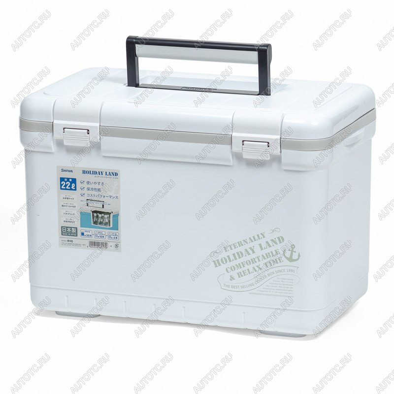 9 359 р. Термобокс SHINWA Holiday Land Cooler 22H белый SHINWA hlc-22h-w  с доставкой в г. Тамбов
