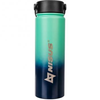 1 269 р. Термобутылка NISUS 530ML три крышки (синийбирюзовый) HELIOS n.tb-022-tb  с доставкой в г. Тамбов. Увеличить фотографию 2