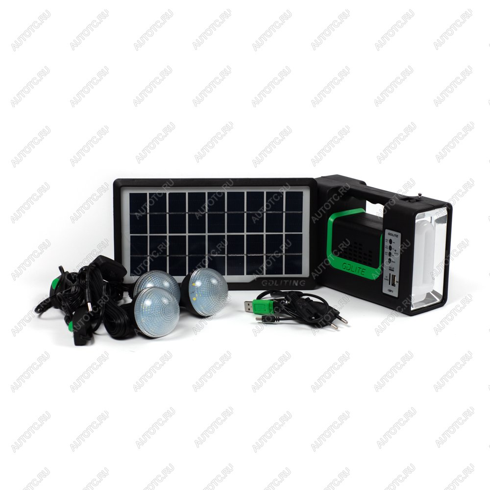 2 559 р. Фонарь аккумуляторный кемпинговый GDLite 10 (три лампы) ДВ-NNBrand gd-10  с доставкой в г. Тамбов