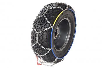 10 049 р. Цепи противоскольжения РИФ 4х4 "соты" 16 мм, 25570R18, 25575R17, 26575R16, 26555R19, 26565R18, 26570R17, 27560R18, 27570R16, 32x11,5R15 (к-т 2 шт.) РИФ rif18-0-0000267  с доставкой в г. Тамбов. Увеличить фотографию 2