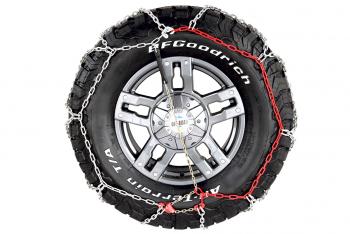 10 049 р. Цепи противоскольжения РИФ 4х4 "соты" 16 мм, 25570R18, 25575R17, 26575R16, 26555R19, 26565R18, 26570R17, 27560R18, 27570R16, 32x11,5R15 (к-т 2 шт.) РИФ rif18-0-0000267  с доставкой в г. Тамбов. Увеличить фотографию 1