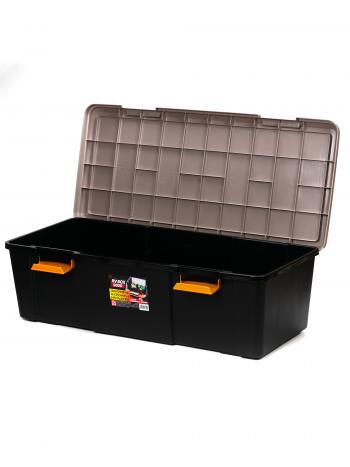5 399 р. Ящик экспедиционный IRIS RV BOX 900D ORCHERBLACK 60 л 90x40x28 см IRIS OHYAMA rv900do  с доставкой в г. Тамбов. Увеличить фотографию 2