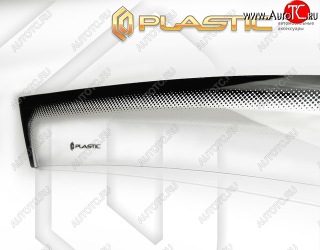 3 299 р. Ветровики дверей Серия Comfort черная CA Plastic на Honda Accord IX поколение, седан 2013 – н.в.  с доставкой в г. Тамбов