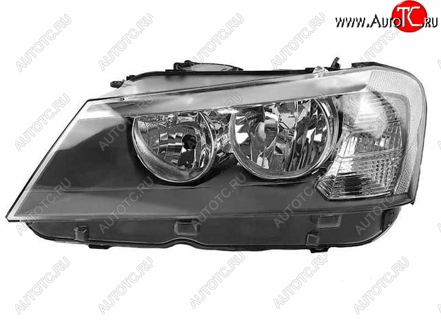 12 949 р. Левая фара (c электрокорректором) DEPO BMW X3 F25 дорестайлинг (2010-2014)  с доставкой в г. Тамбов