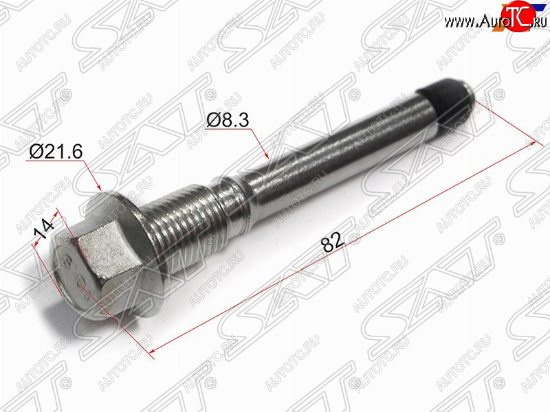 158 р. Направляющая суппорта RR NISSAN X-TRAIL T31 2007-2013 SAT ST-44141-JA01A  с доставкой в г. Тамбов