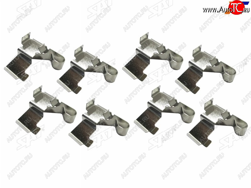 296 р. Комплект монтажный тормозных колодок RR TOYOTA HARRIER 98-03CAMRY 91-01LEXUS RX300 98-03 SAT ST-349-0010  с доставкой в г. Тамбов