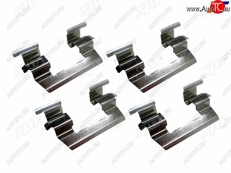 329 р. Комплект монтажный тормозных колодок FR NISSAN MARCH K11CUBE Z10SUNNY B15 98-BLUEBIRD G10 00-05 SAT ST-349-0005  с доставкой в г. Тамбов