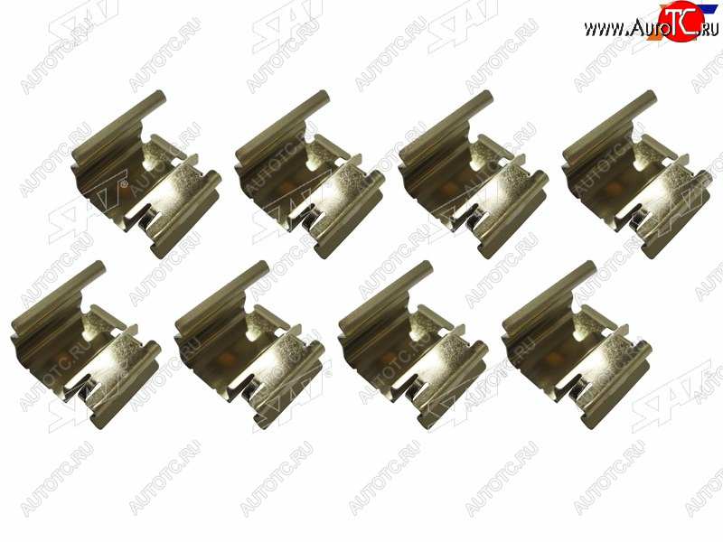 296 р. Комплект монтажный тормозных колодок RR PEUGEOT BOXERFIAT DUCATOCITROEN JUMPER 06-- SAT ST-349-0049  с доставкой в г. Тамбов