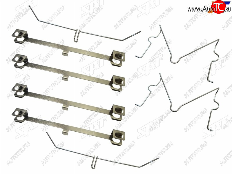 242 р. Комплект монтажный тормозных колодок FR TOYOTA LAND CRUISER 100LEXUS LX470 98-- SAT ST-349-0048  с доставкой в г. Тамбов