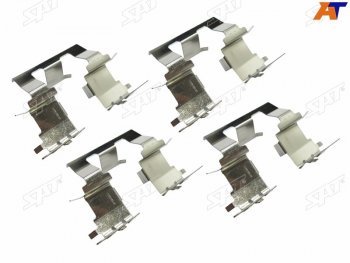 369 р. Комплект монтажный тормозных колодок RR TOYOTA CALDINA 02-07CAMRY 01-11HIGHLANDERKLUGER 00-07 SAT ST-349-0041  с доставкой в г. Тамбов. Увеличить фотографию 1