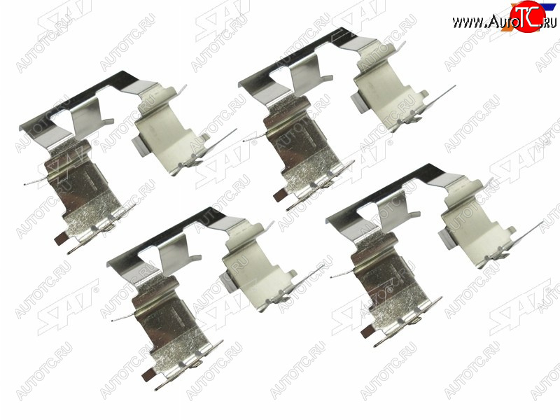 369 р. Комплект монтажный тормозных колодок RR TOYOTA CALDINA 02-07CAMRY 01-11HIGHLANDERKLUGER 00-07 SAT ST-349-0041  с доставкой в г. Тамбов