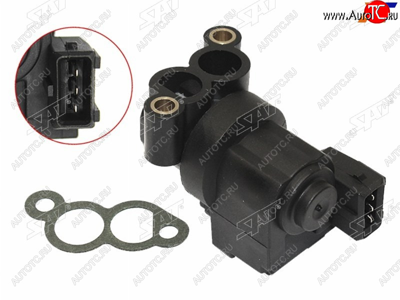 1 669 р. Клапан холостого хода 1,3-1,6 DOHC ACCENT 00-GETZ 02-CERATO 06- SAT ST-35150-22600  с доставкой в г. Тамбов