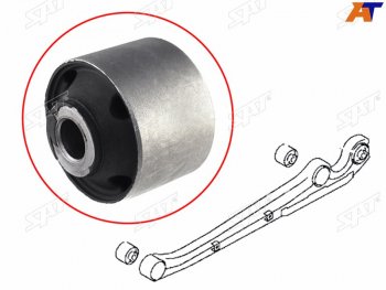 479 р. Сайлентблок Mitsubishi L200 07-16  Pajero Sport 96-17  Challenger 96-01  Montero Sport 96-00 (Зад SAT ST-4113A085  с доставкой в г. Тамбов. Увеличить фотографию 1