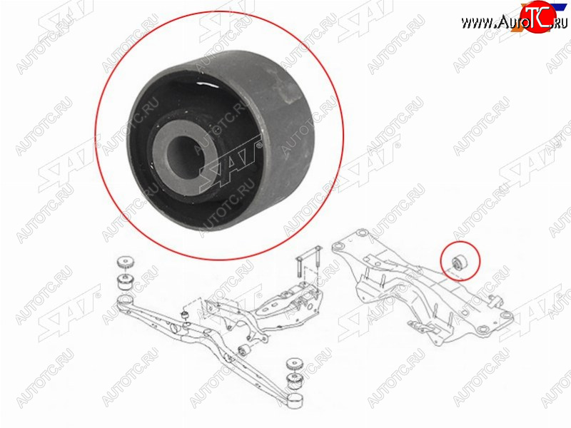 699 р. Сайлентблок Subaru Forester 97-08  Impreza 92-00  Legacy 93-98  Outback 94-99 SAT ST-41322-AC040  с доставкой в г. Тамбов