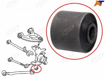 228 р. Сайлентблок Toyota Crown 03-12  Lexus GS 05-12  Toyota Crown Majesta 04-09  Mark X 04-09 SAT ST-42305-30090-U  с доставкой в г. Тамбов. Увеличить фотографию 1