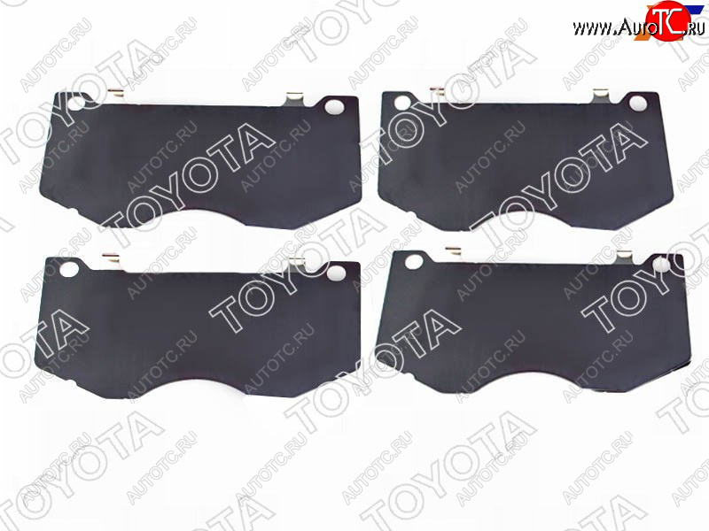4 099 р. Пластины противоскрипные комплект передних торм.колодок LC200LX460570 ##J20# 07- TOYOTA 04945-60080  с доставкой в г. Тамбов
