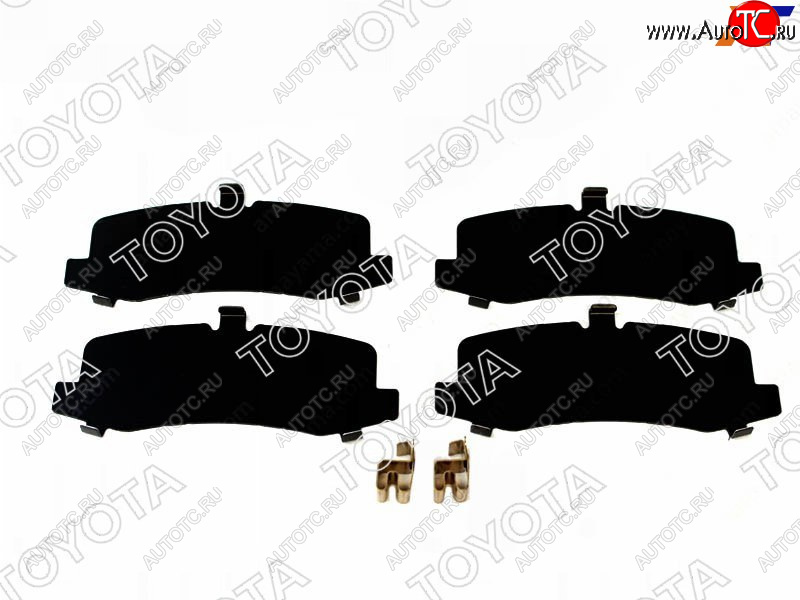 2 539 р. Пластины противоскрипные комплект задних торм.колодок LC PradoGX470 02- TOYOTA 04946-30100  с доставкой в г. Тамбов