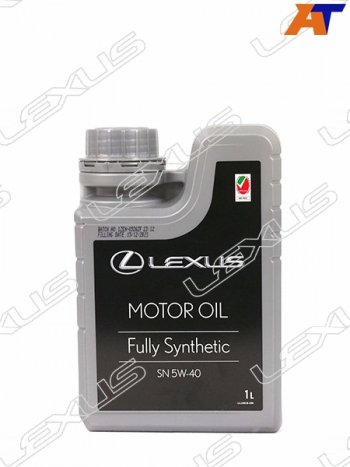 789 р. Масло моторное LEXUS (пластиковая канистра) 5W-40 SN 1Л (Синтетика) ОАЭ LEXUS 08880-83716  с доставкой в г. Тамбов. Увеличить фотографию 1