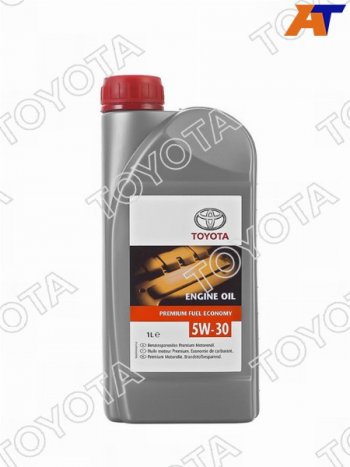 1 479 р. Масло моторное TOYOTA (пластиковая канистра) 5W-30 PFE 1Л (для дизельных ДВС с сажевым фильтром) TOYOTA 08880-83388  с доставкой в г. Тамбов. Увеличить фотографию 1