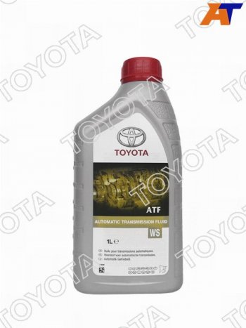 2 899 р. Масло трансмиссионное TOYOTA для АКПП WS 1Л (пластиковая канистра) Бельгия TOYOTA 08886-81210  с доставкой в г. Тамбов. Увеличить фотографию 1