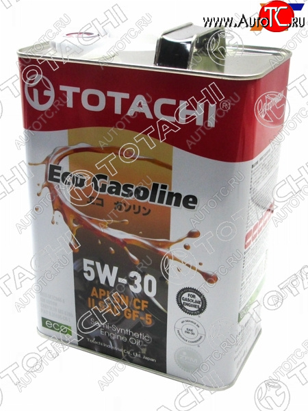 3 599 р. Масло моторное полусинтетическое TOTACHI Eco Gasoline 5W-30 SNCF, C2, GF-5 4л TOTACHI 10804  с доставкой в г. Тамбов