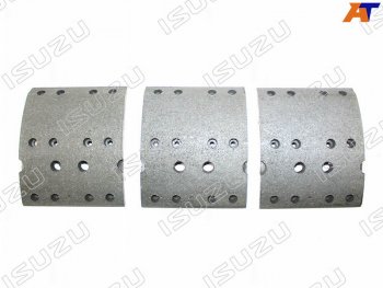 15 999 р. Колодки тормозные  перед      накладки комплект  ISUZU FSR90 ISUZU 1-47126-162-0  с доставкой в г. Тамбов. Увеличить фотографию 1