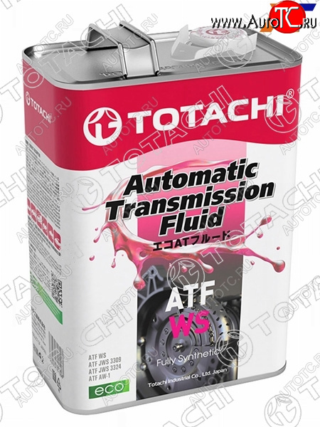 5 299 р. Масло трансмиссионное синтетическое TOTACHI ATF WS 4л TOTACHI 20804  с доставкой в г. Тамбов