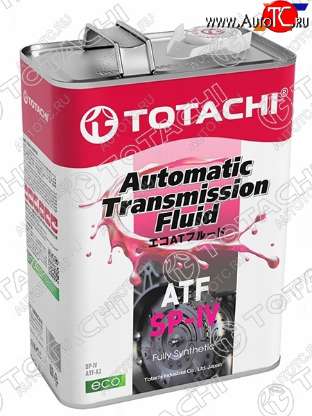 4 599 р. Масло трансмиссионное синтетическое TOTACHI ATF SP-IV 4л TOTACHI 21004  с доставкой в г. Тамбов