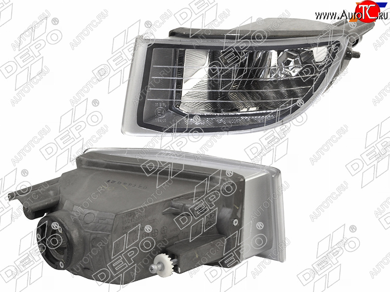 5 799 р. Фара противотуманная (Слева) Toyota Land Cruiser Prado (J120) 02-09 DEPO 212-2039L-UE  с доставкой в г. Тамбов