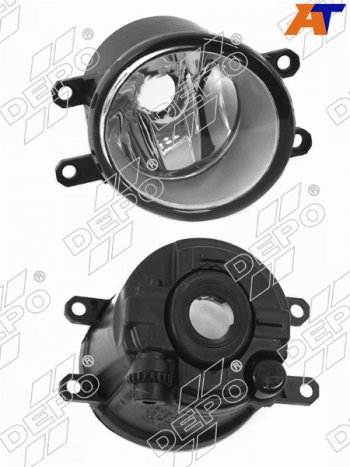 3 289 р. Фара противотуманная (Справа) Toyota Allion (T260) 07-21  Avensis (T250,T270) 03-18  Camry (XV40,X DEPO 212-2052R-UE  с доставкой в г. Тамбов. Увеличить фотографию 1