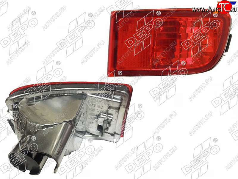 1 439 р. Отражатель Toyota Land Cruiser Prado (J120) 02-09  4Runner 02-09  Hilux Surf 02-09 (Сзади Справа) DEPO 212-2924R-E  с доставкой в г. Тамбов