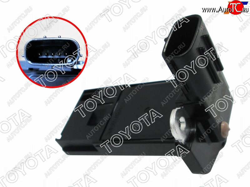 8 499 р. Датчик расхода воздуха TOYOTA HILUXPRADOHIACE 02- 1-2TR3RZ2UZ1UR3UR TOYOTA 22204-75030  с доставкой в г. Тамбов