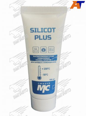 1 799 р. Высокотемпературная силиконовая смазка-герметик Silicot Plus 100мл                                   VMPAUTO 2304  с доставкой в г. Тамбов. Увеличить фотографию 1