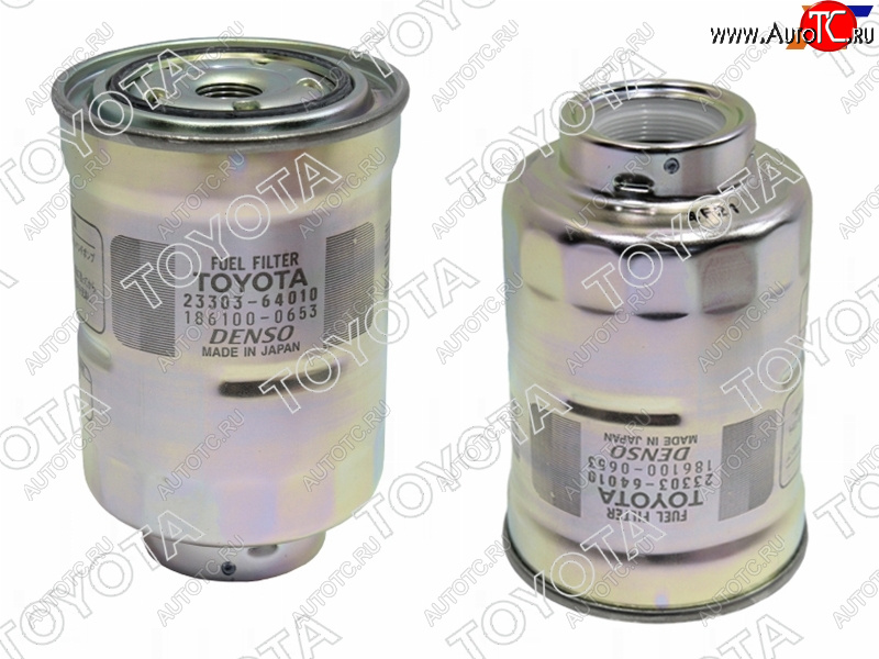 4 199 р. Фильтр топливный TOYOTA 1KZ1HZ1HD1KD2KD1CD2L3L2C5LE1AD1ND TOYOTA 23303-64010  с доставкой в г. Тамбов