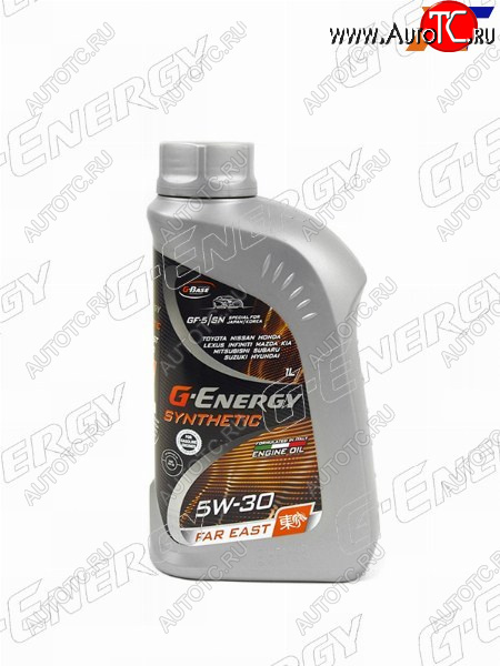 899 р. Масло моторное синтетическое G-Energy Synthetic Far East 5W-30 SN, GF-5 1л G-ENERGY 253142414  с доставкой в г. Тамбов