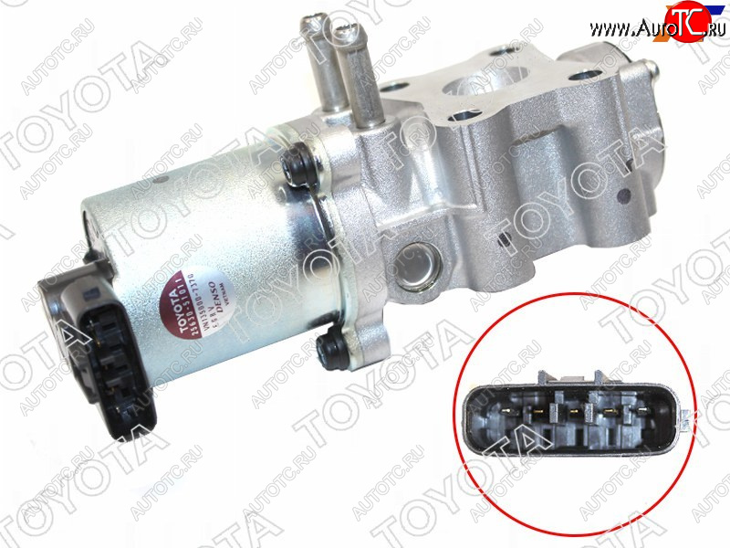 26 999 р. Клапан рециркуляции отработанных газов (EGR) TOYOTA LC 200LEXUS LX450D 1VD-FTV TOYOTA 25630-51011  с доставкой в г. Тамбов