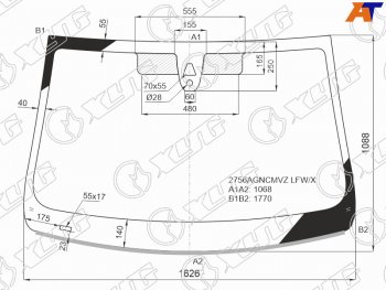 10 999 р. Стекло лобовое (Камера Датчик дождя Молдинг) Citroen Jumpy 16-  Spacetourer 16-  Opel Zafira Lif XYG 2756AGNCMVZ LFW/X  с доставкой в г. Тамбов. Увеличить фотографию 1