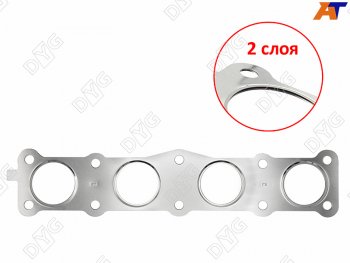 Прокладка выпускного коллектора G4KD 2,0 DYG KIA Optima 3 TF дорестайлинг седан (2010-2013)