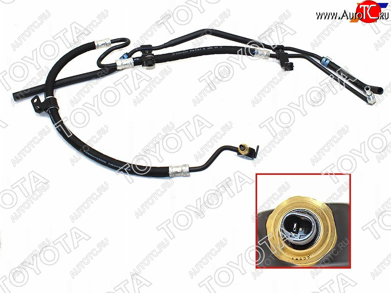 29 899 р. Шланг ГУР Toyota Land Cruiser (J200) 07-21 TOYOTA 44410-60721  с доставкой в г. Тамбов
