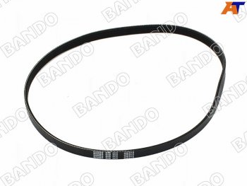 699 р. Ремень поликлиновой TOYOTA 3RZ RZJ9# (AC)NISSAN GA1315DS Y10B13N14W10 (ALT) RB2# C34C35 (AC) BANDO 4PK910  с доставкой в г. Тамбов. Увеличить фотографию 1