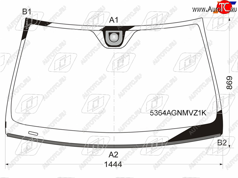 9 299 р. Стекло лобовое (Датчик дождя Молдинг) FUYAO Mercedes-Benz C-Class W204 дорестайлинг седан (2007-2011)  с доставкой в г. Тамбов