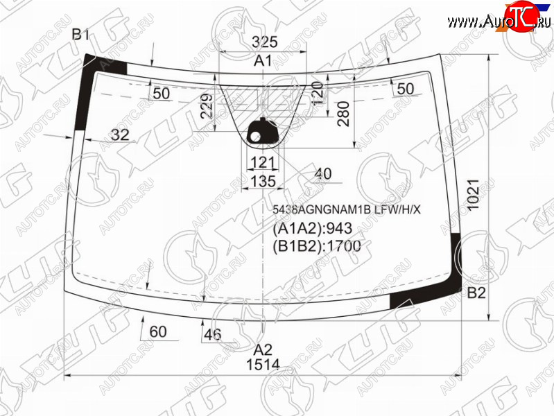 10 899 р. Стекло лобовое (Антенна Датчик дождя) XYG Mercedes-Benz Vito W639 рестайлинг (2010-2014)  с доставкой в г. Тамбов