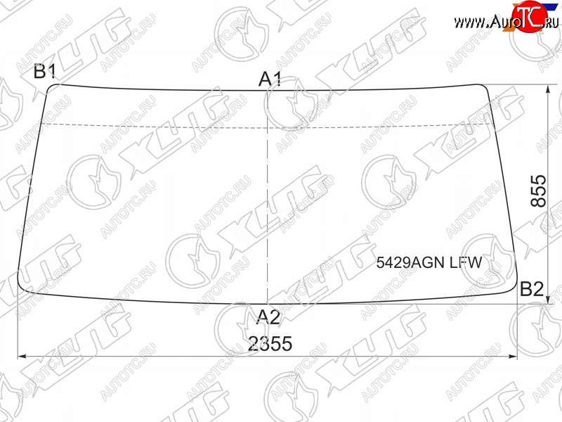 10 399 р. Стекло лобовое Mercedes-Benz Actros 96-  Foton Auman EST A (BJ4189) 22-  Sisu 6x2 00-  ГАЗ Валдай XYG 5429AGN LFW  с доставкой в г. Тамбов