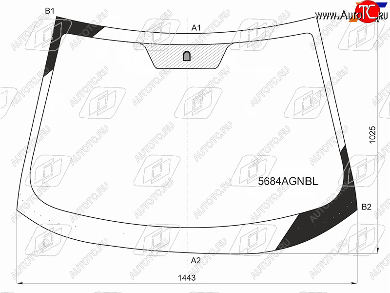 5 999 р. Стекло лобовое Mitsubishi Lancer 07-17  Lancer Evolution 07-17 FUYAO 5684AGNBL  с доставкой в г. Тамбов