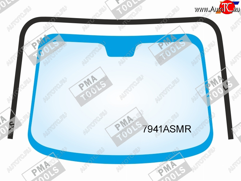 3 199 р. Молдинг лобового стекла (П-образный) PMA  Subaru Forester  SJ (2012-2019) дорестайлинг, рестайлинг  с доставкой в г. Тамбов