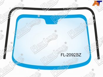 2 299 р. Молдинг лобового стекла (П-образный) FLEXLINE  BMW 3 серия  E46 (1998-2005) седан дорестайлинг, седан рестайлинг  с доставкой в г. Тамбов. Увеличить фотографию 1