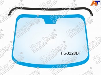 Молдинг лобового стекла (Сверху) FLEXLINE Toyota Land Cruiser Prado J150 дорестайлинг (2009-2013)